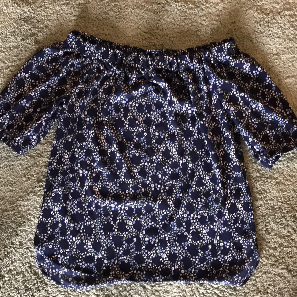 Off the shoulder shirt